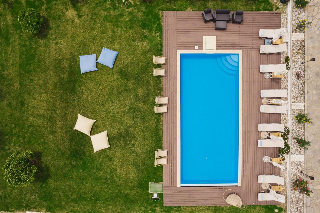 Kalisun Pool House By Georgalas Nea Kallikrateia Luaran gambar